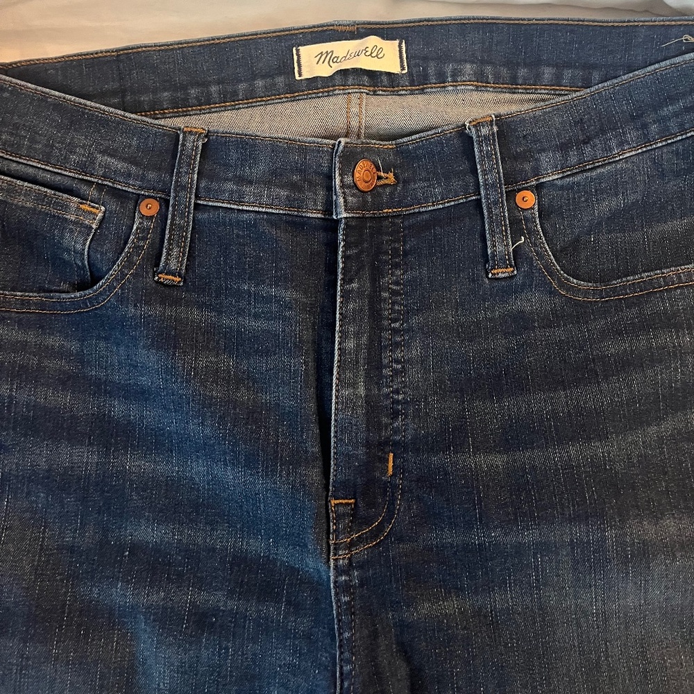 Madewell  9” high rise skinny jeans